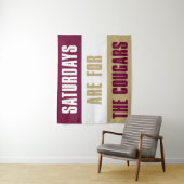 Tenture Les samedis sont pour les Cougars, Charleston (En situation)