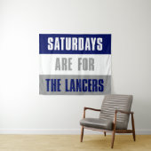 Tenture Les samedis sont pour The Lancers, Longwood Univer (En situation (horizontale))