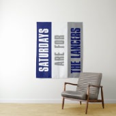 Tenture Les samedis sont pour The Lancers, Longwood Univer (En situation)