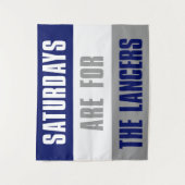 Tenture Les samedis sont pour The Lancers, Longwood Univer (Devant)