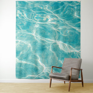 Tenture les vagues de la mer