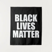 Tenture Les vies noires comptent (Devant)