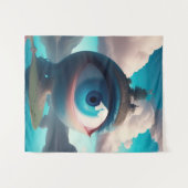 Tenture Les Yeux Vous Regardent (Devant (Horizontal))