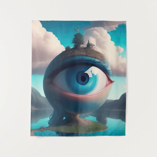 Tenture Les Yeux Vous Regardent (Devant)