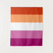 Tenture Lesbian Pride Flag LGBTQ (Devant)
