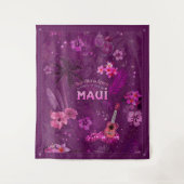 Tenture L'Esprit Aloha me rappelle à Maui (Devant)
