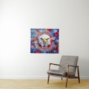 Tenture L'Esprit de 1776, 2026 L'Aigle Rouge de Feu d'Amér