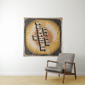 Tenture Let The Sunshine In (En situation (horizontale))