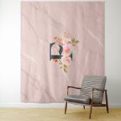 Tenture Letter F (En situation)