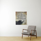 Tenture Lettre à mon mari | Citations d'amour pour mari (En situation)