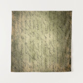 Tenture Lettre d'écriture papier papier (Devant (Horizontal))