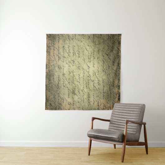 Tenture Lettre d'écriture papier papier (En situation (horizontale))