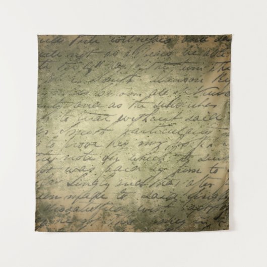 Tenture Lettre d'écriture papier papier (Devant)