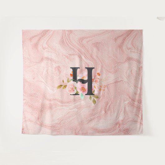Tenture Lettre H (Devant (Horizontal))