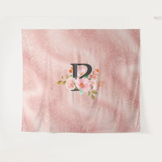 Tenture Lettre P (Devant (Horizontal))