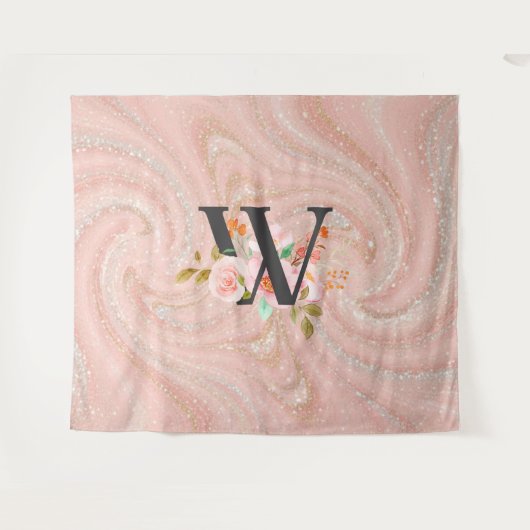 Tenture Lettre W (Devant (Horizontal))