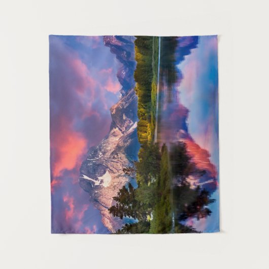 Tenture Lever de soleil à la courbure d'Oxbow (Devant)