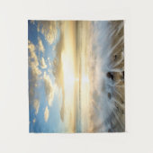 Tenture Lever de soleil d'or (Devant)