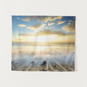 Tenture Lever de soleil d'or (Devant (Horizontal))