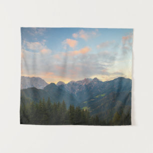Tenture Lever de soleil exceptionnel dans la vallée du Log