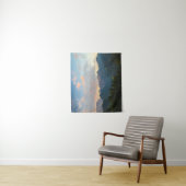 Tenture Lever de soleil exceptionnel dans la vallée du Log (En situation)