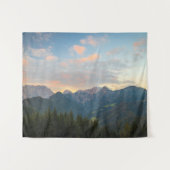 Tenture Lever de soleil exceptionnel dans la vallée du Log (Devant (Horizontal))