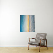 Tenture Lever de soleil magique au-dessus des nuages (En situation)