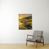 Tenture Lever du matin calme (En situation)