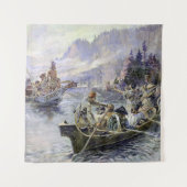 Tenture "Lewis and Clark" de Charles M Russell (Devant)