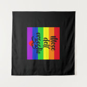 Tenture #LGBT #love #pride #gay #lesbiennes #freedom #para (Devant (Horizontal))