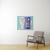 Tenture L'histoire de Noël Eve Animal (En situation (horizontale))