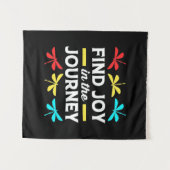 Tenture Libellule Trouve Joie Dans Le Voyage (Devant (Horizontal))