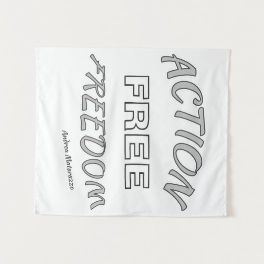 Tenture Liberté d'action (Devant (Horizontal))