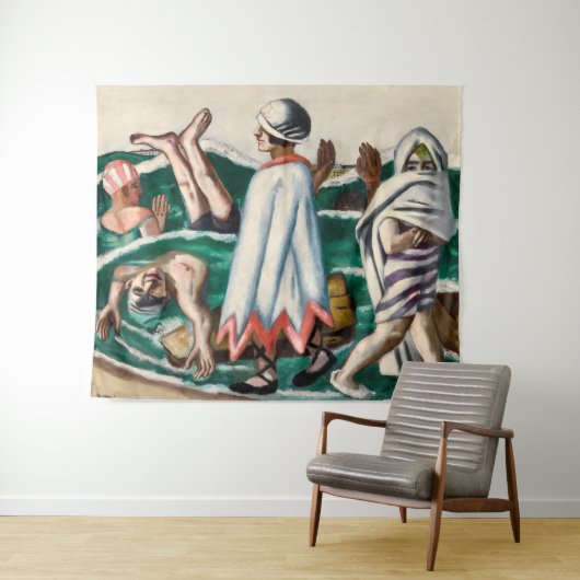 Tenture Lido | Max Beckmann | (En situation (horizontale))