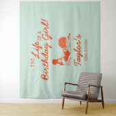 Tenture Life of a Birthday Girl Party Backdrop (En situation)