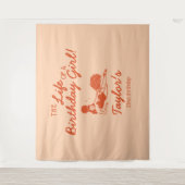 Tenture Life of a Birthday Girl Party Backdrop (Devant)