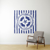 Tenture Lifebuoy et étoiles de mer (En situation)