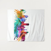 Tenture Ligne aérienne de Jérusalem (Devant (Horizontal))