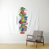 Tenture Ligne aérienne Dortmund Allemagne (En situation (horizontale))