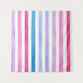 Tenture Lignes colorées (Devant (Horizontal))