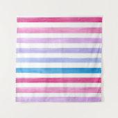 Tenture Lignes colorées (Devant)