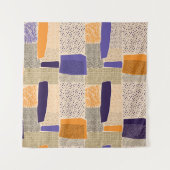 Tenture Lignes géométriques éparses : Art Abstrait (Devant (Horizontal))