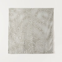 Lignes terrestres topographiques : Carte organique