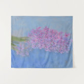 Tenture Lilac rose Hyacinth (Devant (Horizontal))