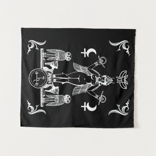 Tenture Lilith Altar Tapestry (Devant (Horizontal))