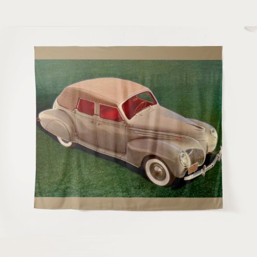 Tenture Lincoln Zephyr 1939 (Devant (Horizontal))