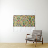 Tenture L'Inde paisley motif, frontière décorative. (En situation)