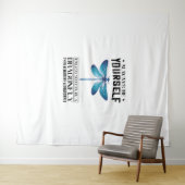 Tenture L'Insecte Nature Soyez toujours vous-mêmes libellu (En situation (horizontale))