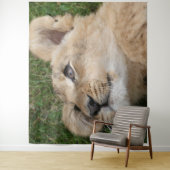 Tenture Lion 022 (En situation)