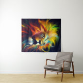 Tenture Lion Animal Discovery Aventure Nature Planète (En situation (horizontale))